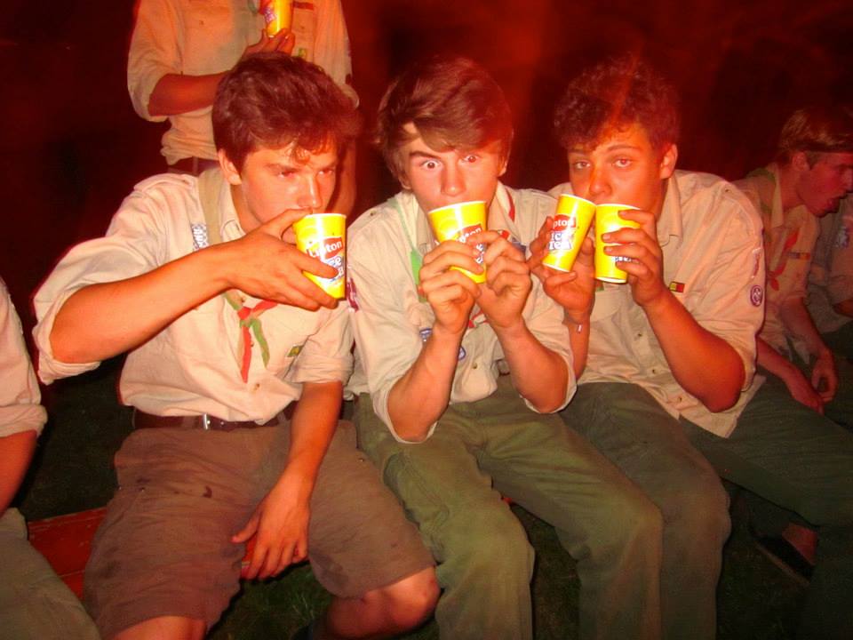 Sint-Martinus den XIIde - Kamp Curfoz 2013 Groot Kampvuur